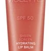 Ultra Violette Sheen Screen Peach SPF50 - Fugtighedsgivende L&aelig;bepomade Med Solbeskytt