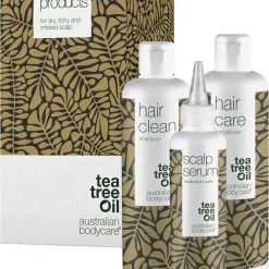 Australian Bodycare Hårserie - 3 Produkter Mod Skæl, Kløende Og Tør Hovedbund