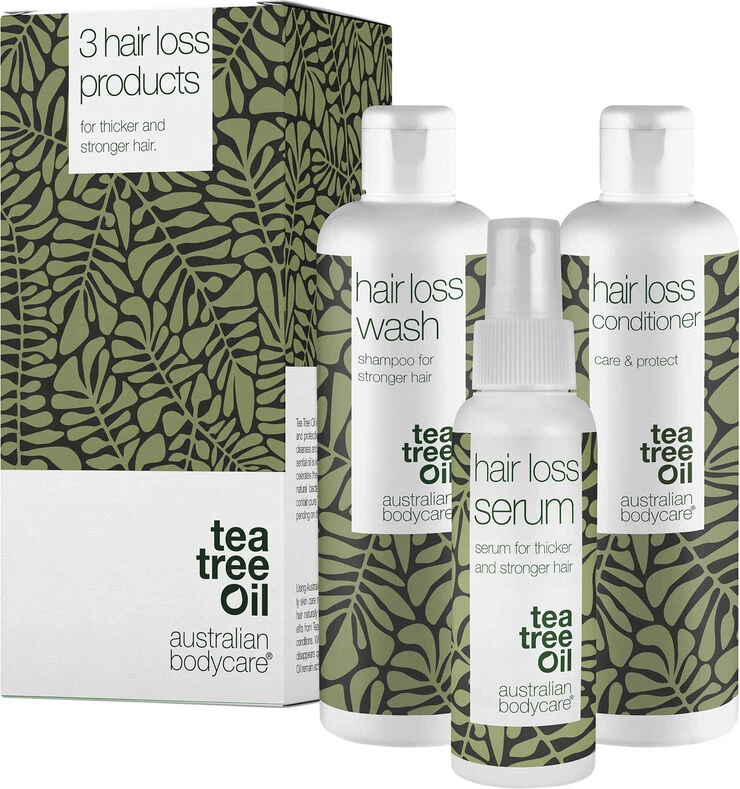 Australian Bodycare Hårtabsserie - 3 Produkter Ved Hårtab & Fint Tyndt Hår