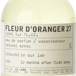 Le Labo Fleur D'Oranger 27 Eau De Parfum