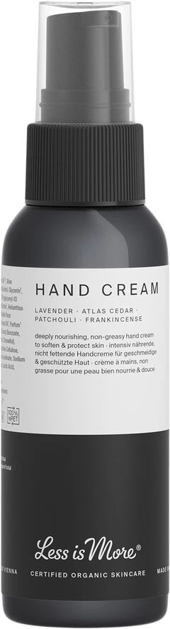 Less Is More Organic Hand Cream Lavender Travel Size 50 Ml.