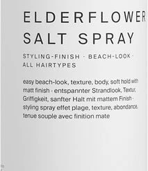 Less Is More Organic Elderflower Salt Spray Travel Size 50 Ml.